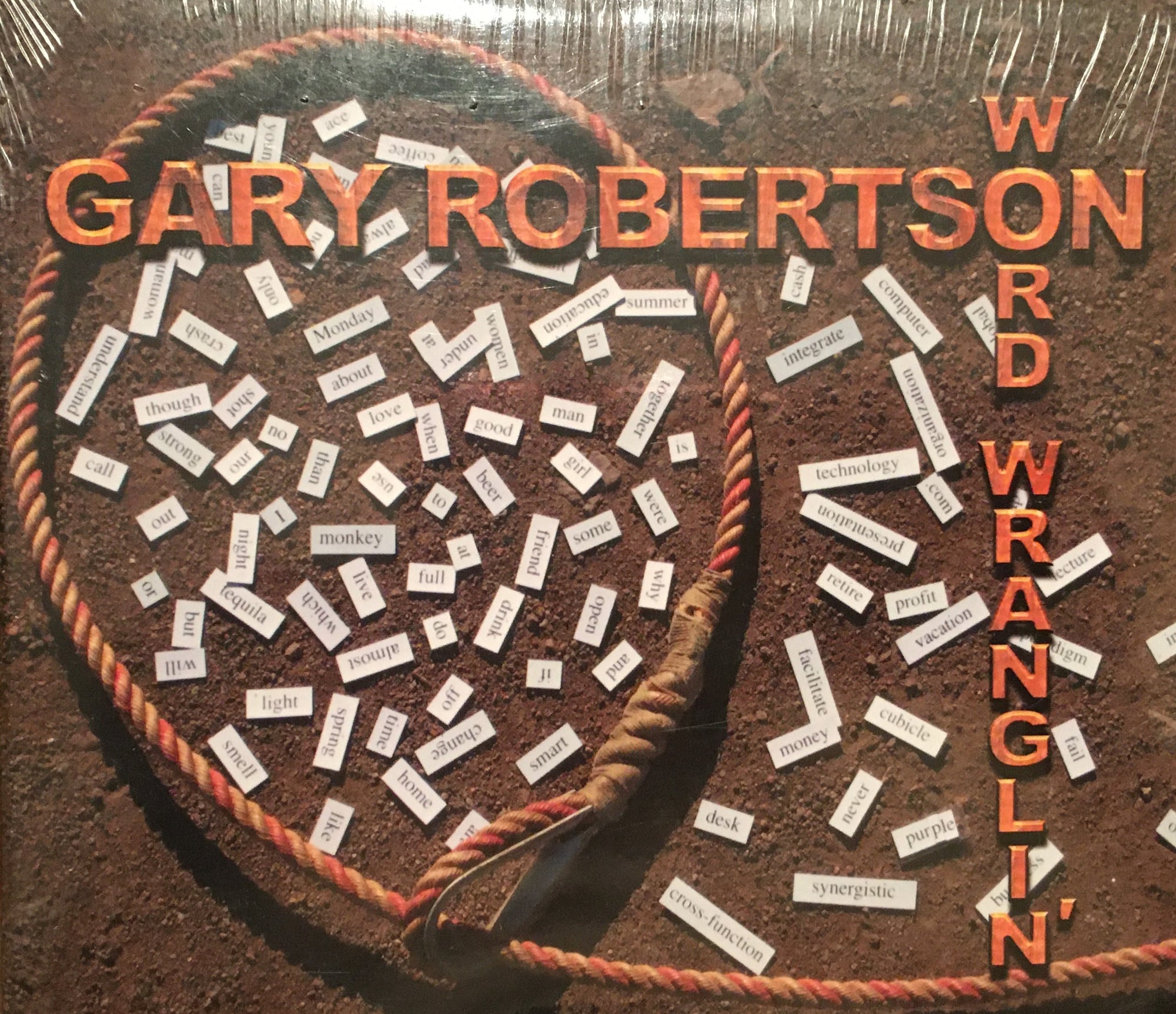 CD Word Wranglin' by Cowboy Poet Gary Robertson