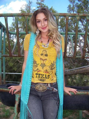 Original Cowgirl Clothing Ladies' T-Shirt Texas Hi Lo