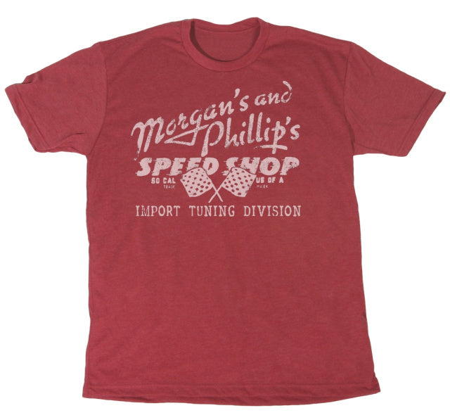Men's M&P Speed Shop T-Shirt: Vintage Trademark Tire Shop