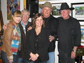Jennifer Lind with California Cowboy Band