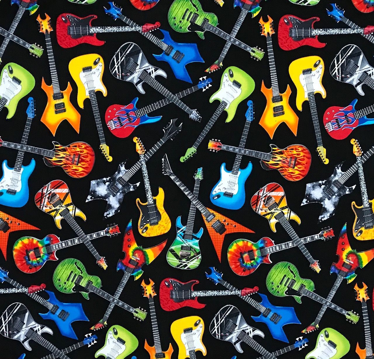 Rockmount Ranch Wear Bandana Electric Guitars #174233