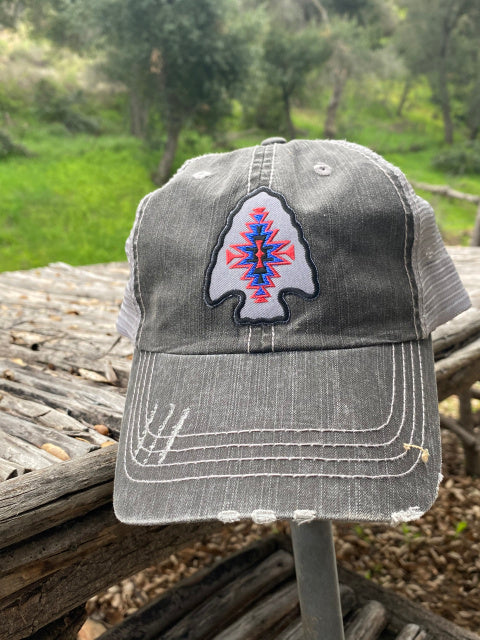 Original Cowgirl Clothing Ball Cap Kele Arrowhead Black #2702206