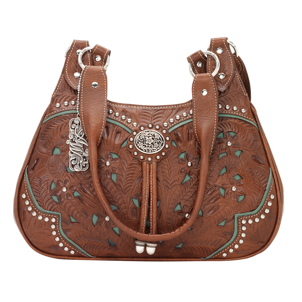 American West Lady Lace Collection Western Zip Top 3 Compartment OutWest Shop