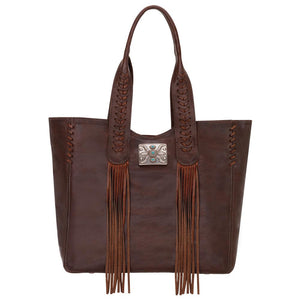 American West Mohave Canyon Small Tote Dark Brown 