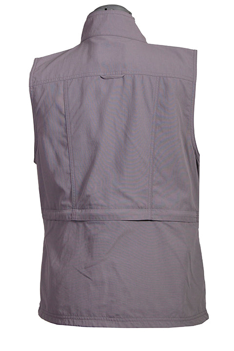 Farthest Point Collection Multi Pocket Ladies' Vest Silver Back #6262