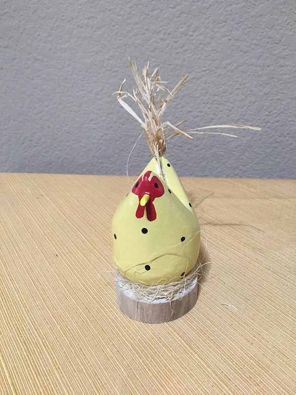 Edith John Small Hand Carved Nesting Chicken Assortment