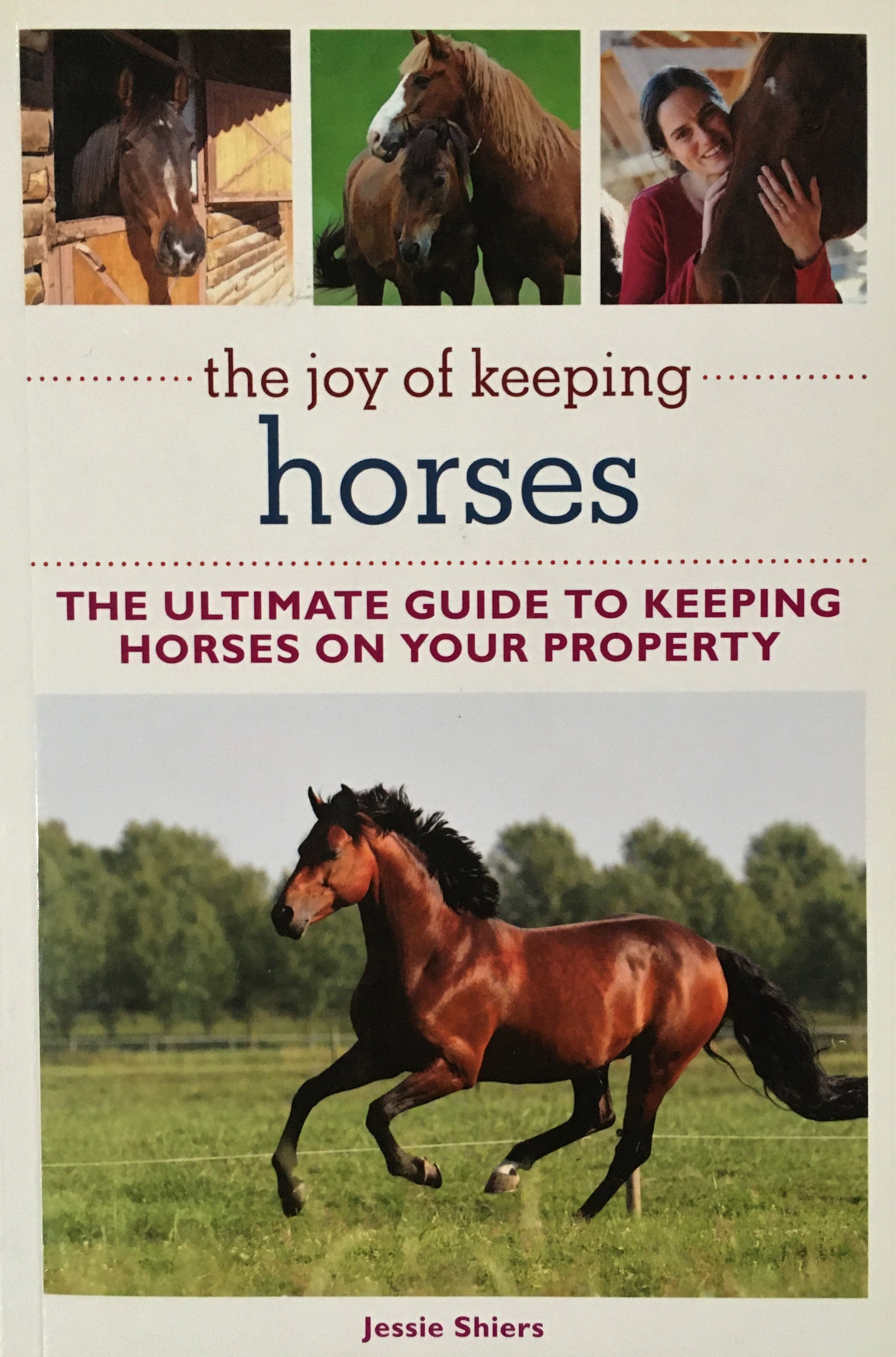 The Joy of Keeping Horses by Jessie Shiers Book Cover