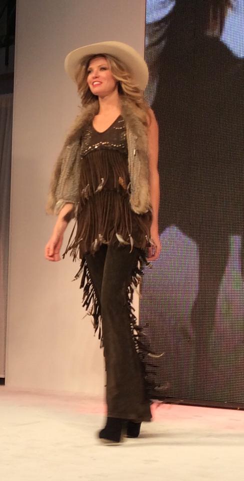 Designs by Pat Dahnke Feathered Fringe Pant