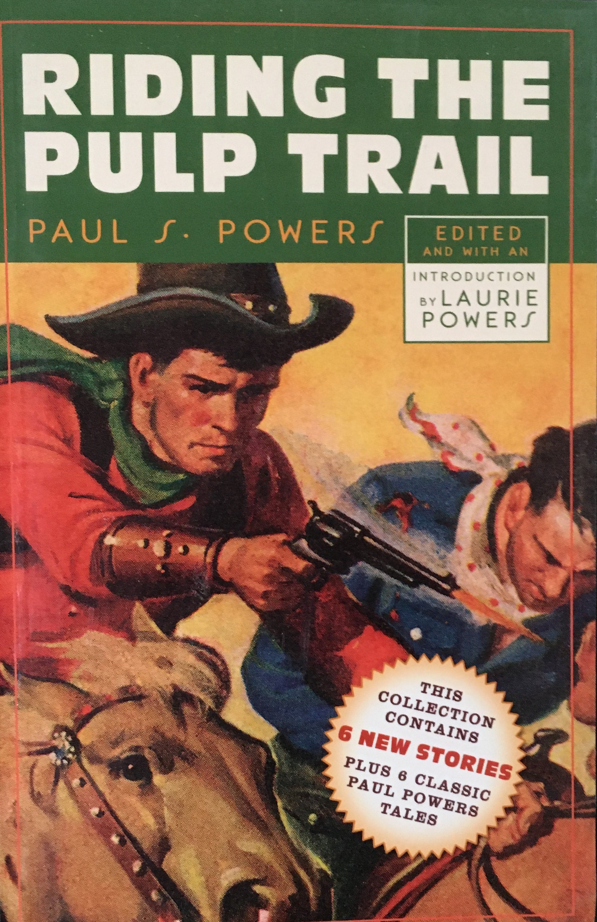 Riding The Pulp Trail by Paul S. Powers Book Cover