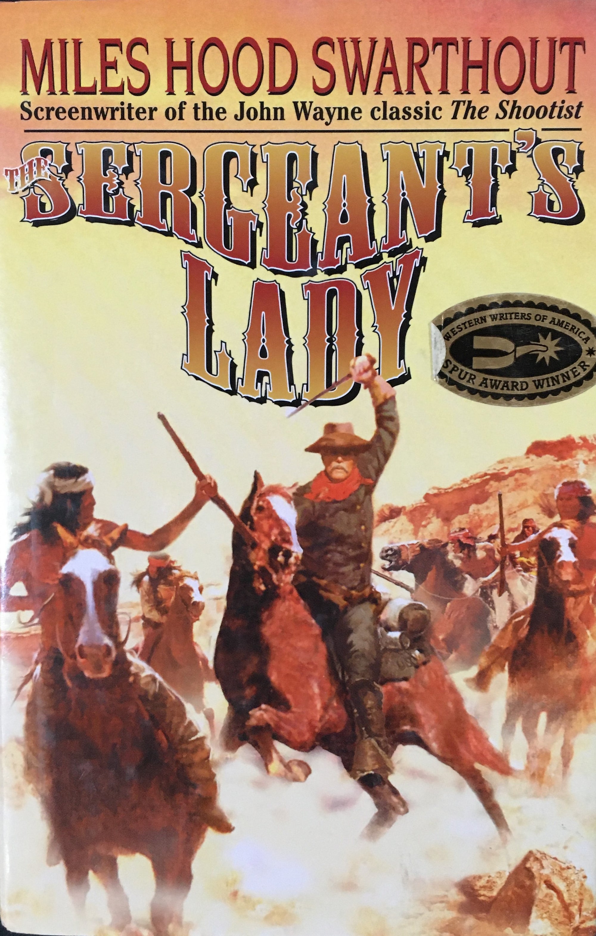 Sergeant's Lady by Miles Hood Swarthout Book Cover