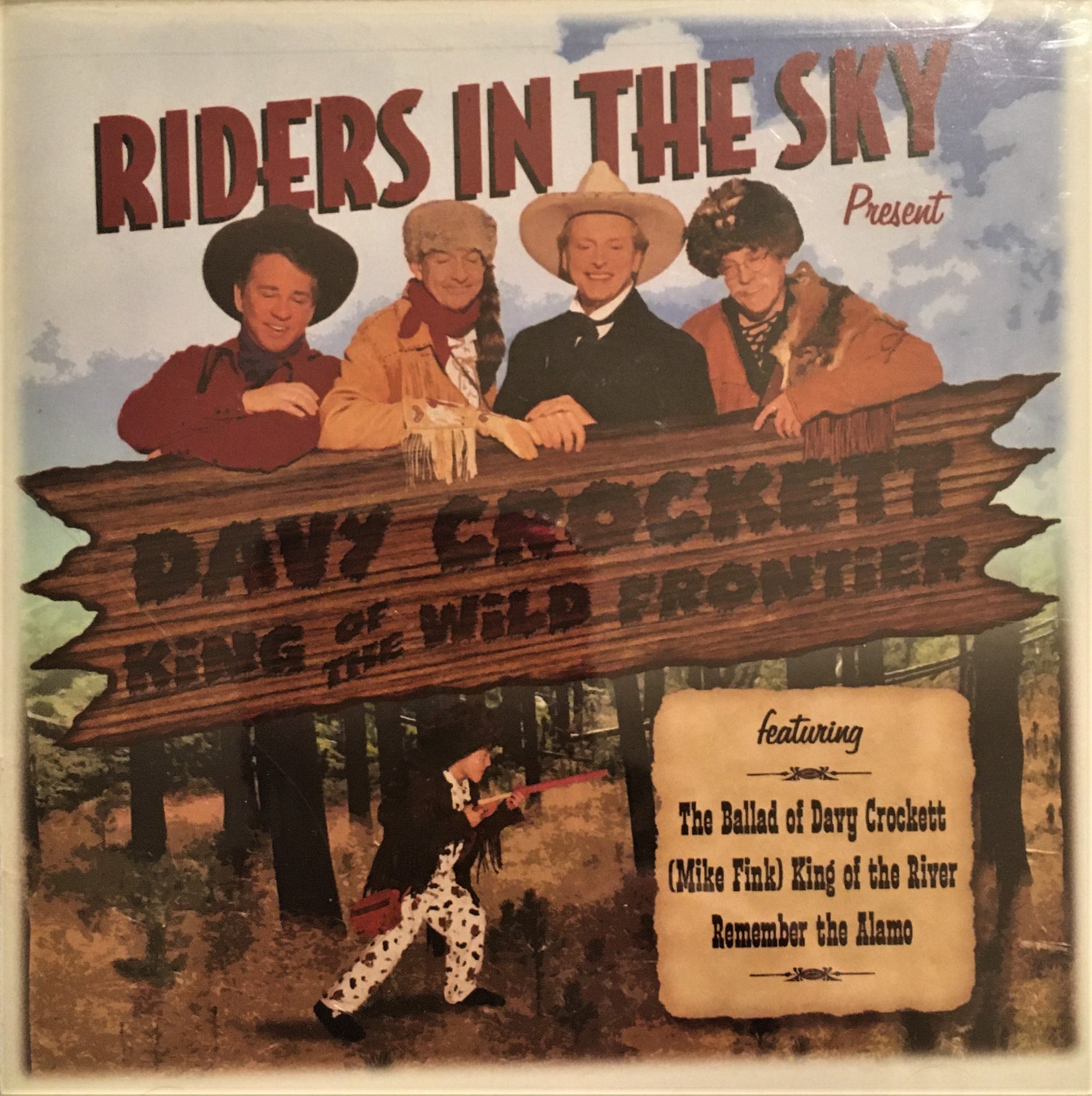 CD Davy Crockett King of the Wild Frontier by Riders in the Sky