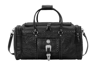 American West Handbag, Retro Rodeo Bag Luggage Black