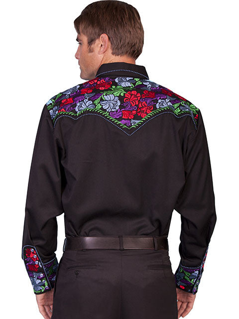 Big and tall sales embroidered western shirts
