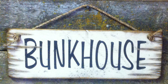 Western Wall Sign Barn: Bunkhouse