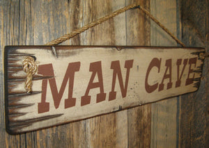 Western Wall Sign Man Cave Left View