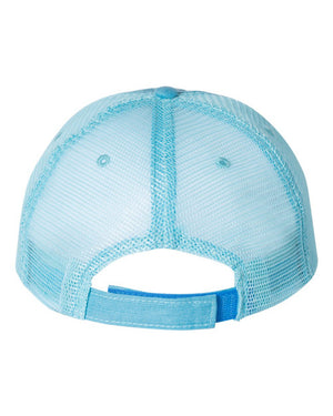 Original Cowgirl Cap Cactus Aqua Back