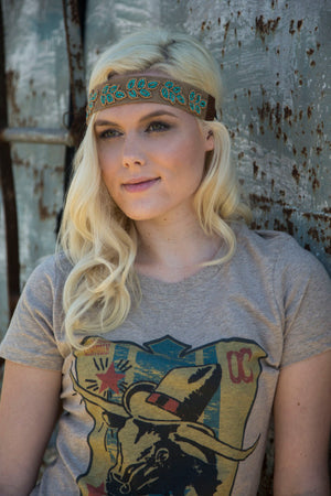 Original Cowgirl Clothing T-Shirt Steer With Hat 