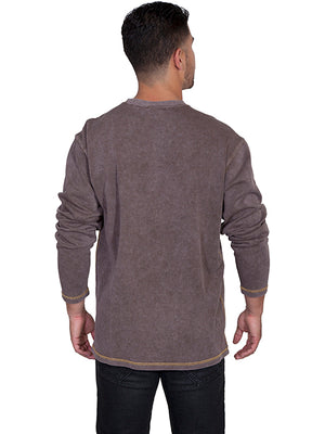 Farthest Point Collection Rib Knit Bark Back