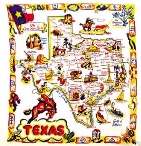 Flour Sack Texas Tote 