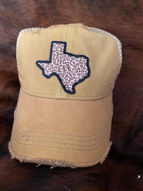 Original Cowgirl Clothing Cap: Texas Leopard - OutWest Shop