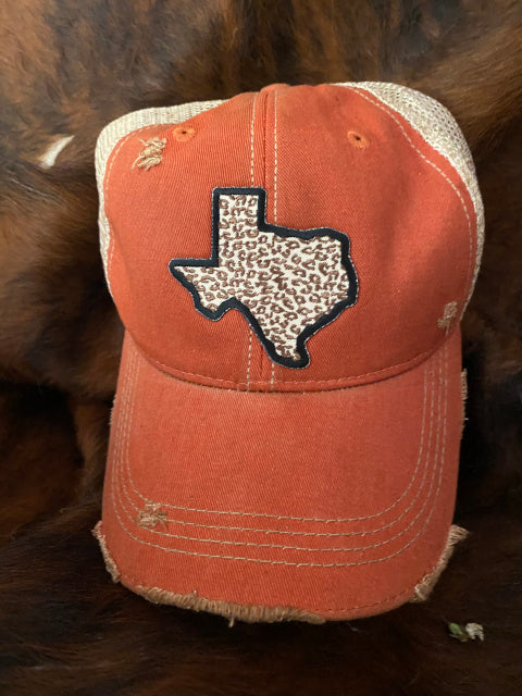 Original Cowgirl Clothing Cap: Texas Leopard - OutWest Shop
