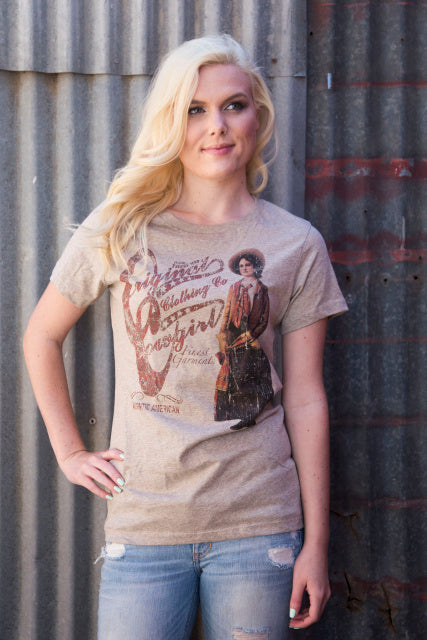 Original Cowgirl Clothing T-Shirt Vintage Cowgirl Ladies' Sizes