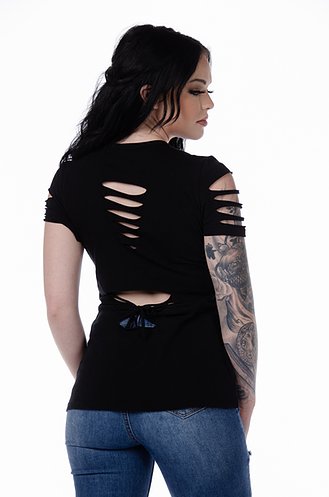 Liberty Wear Devilish Vixen Motorcycle Front #117225