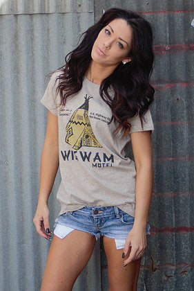 Original Cowgirl Clothing T-Shirt Wigwam Motel Ladies' Sizes