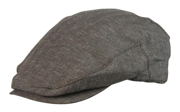 Conner Handmade Hats: Bashford Newsboy Cap Cotton and Linen